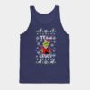 Ugly Christmas Sweater Tank Top Official The Grinch Merch