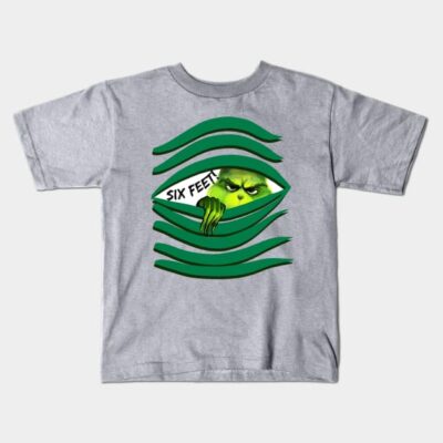 The Grinch Six Feet Kids T-Shirt Official The Grinch Merch