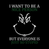 I Want To Be A Nice Person But Everyone Is So Stup Tapestry Official The Grinch Merch