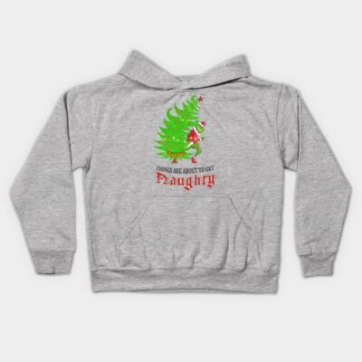 Grinch Things Are About To Get Naughty Kids Hoodie Official The Grinch Merch