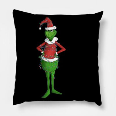 Grinch All Wrapped Up Throw Pillow Official The Grinch Merch