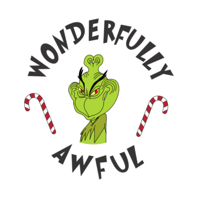 Awfully Wonderful Throw Pillow Official The Grinch Merch