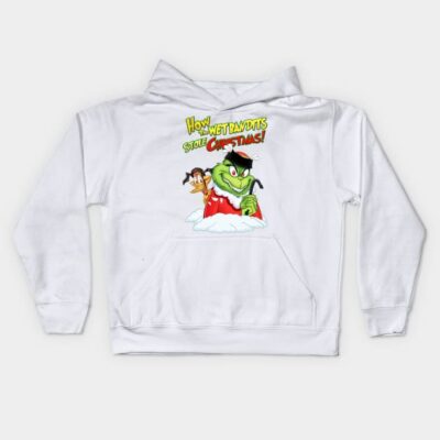 How The Wet Bandits Stole Christmas Kids Hoodie Official The Grinch Merch