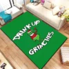 3D Cartoon G GrinchS Christmas Printed Carpet Living Room Bedroom Decoration Bathroom Kitchen Entrance Non slip 10 - The Grinch Store