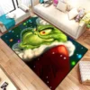 3D Cartoon G GrinchS Christmas Printed Carpet Living Room Bedroom Decoration Bathroom Kitchen Entrance Non slip 14 - The Grinch Store