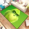 3D Cartoon G GrinchS Christmas Printed Carpet Living Room Bedroom Decoration Bathroom Kitchen Entrance Non slip 21 - The Grinch Store