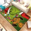 3D Cartoon G GrinchS Christmas Printed Carpet Living Room Bedroom Decoration Bathroom Kitchen Entrance Non slip 25 - The Grinch Store