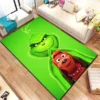 3D Cartoon G GrinchS Christmas Printed Carpet Living Room Bedroom Decoration Bathroom Kitchen Entrance Non slip 9 - The Grinch Store