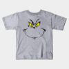 Grinch Face Kids T-Shirt Official The Grinch Merch