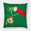 Being A Grinch Throw Pillow Official The Grinch Merch