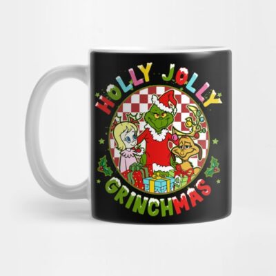 Holly Jolly Christmas Green Christmas Grinchmas Mug Official The Grinch Merch