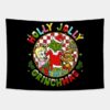 Holly Jolly Christmas Green Christmas Grinchmas Tapestry Official The Grinch Merch