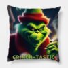 Grinch Tastic Throw Pillow Official The Grinch Merch