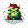 Resting Grinch Face Throw Pillow Official The Grinch Merch