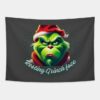 Resting Grinch Face Tapestry Official The Grinch Merch