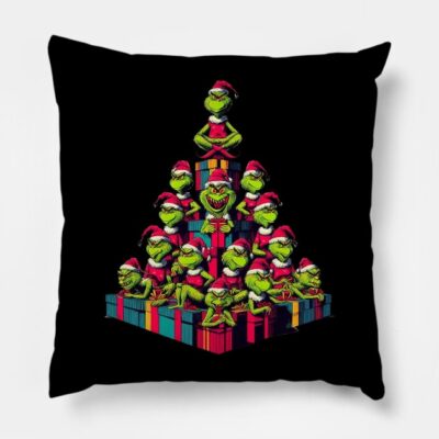 Christmas Grinch Throw Pillow Official The Grinch Merch