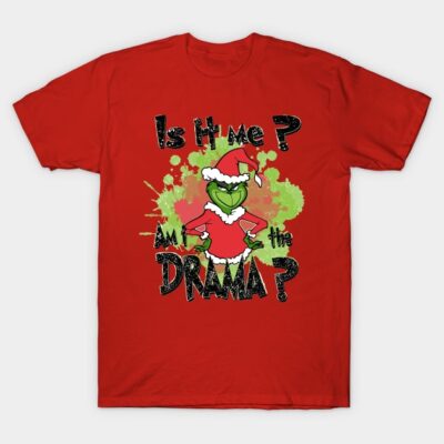 Grinch The Drama King T-Shirt Official The Grinch Merch