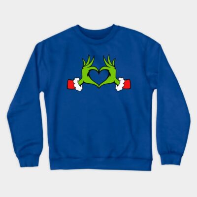 The Grinch Loves Christmas Crewneck Sweatshirt Official The Grinch Merch