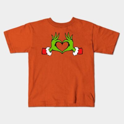 The Grinch Loves Christmas Kids T-Shirt Official The Grinch Merch