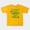 Grinch Animated Christmas Kids T-Shirt Official The Grinch Merch