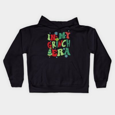 In My Grinch Era Funny Grinchmas Christmas Kids Hoodie Official The Grinch Merch