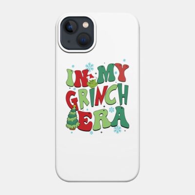 In My Grinch Era Funny Grinchmas Christmas Phone Case Official The Grinch Merch