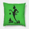 Grinch Throw Pillow Official The Grinch Merch