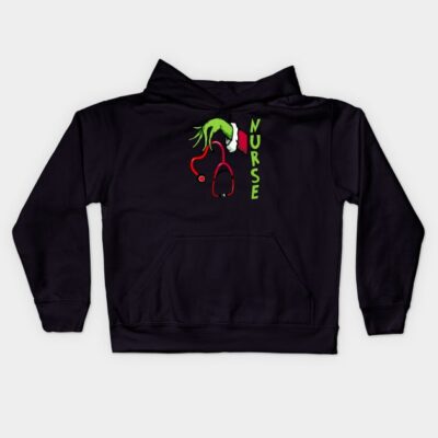 For All The Nurses This Christmas Kids Hoodie Official The Grinch Merch