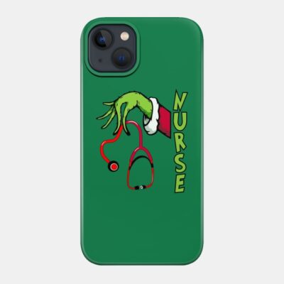 For All The Nurses This Christmas Phone Case Official The Grinch Merch