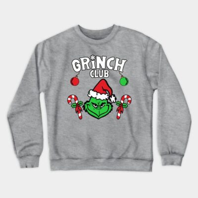 Grinch Club Crewneck Sweatshirt Official The Grinch Merch