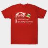 My Day Im Booked Grinch Christmas The Grinch Chris T-Shirt Official The Grinch Merch