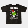 Merry Grinchmas Kids T-Shirt Official The Grinch Merch