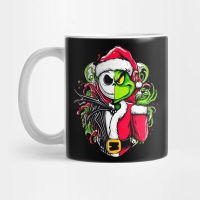 Grinch Jack Skeleton Nightmare Before Christmas Mug Official The Grinch Merch