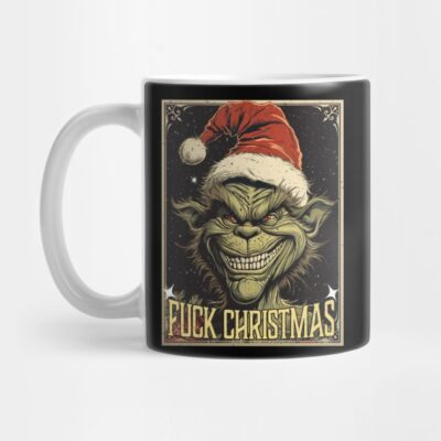 Fxxk Christmas Mug Official The Grinch Merch