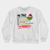 My Day Im Booked Grinch Christmas The Grinch Chris Crewneck Sweatshirt Official The Grinch Merch