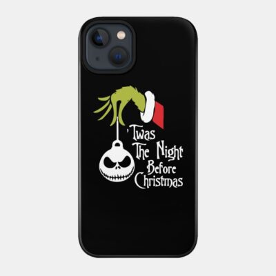 Twas The Night Before Christmas Grinch Phone Case Official The Grinch Merch