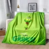 Cartoon Christmas Thief G Grinch Christmas Decoration Home Sofa Bed Sheet Blanket Convenient Sleep Blanket Children 12 - The Grinch Store