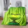 Cartoon Christmas Thief G Grinch Christmas Decoration Home Sofa Bed Sheet Blanket Convenient Sleep Blanket Children 18 - The Grinch Store