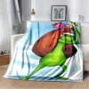 Cartoon Christmas Thief G Grinch Christmas Decoration Home Sofa Bed Sheet Blanket Convenient Sleep Blanket Children 23 - The Grinch Store