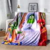 Cartoon Christmas Thief G Grinch Christmas Decoration Home Sofa Bed Sheet Blanket Convenient Sleep Blanket Children 25 - The Grinch Store