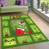 Cartoon G Grinchs Rug And Carpets 3D Printing Cartoon Decorate Mat Applicable To The Living Room 3 - The Grinch Store