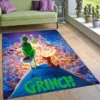 Cartoon G Grinchs Rug And Carpets 3D Printing Cartoon Decorate Mat Applicable To The Living Room 6 - The Grinch Store