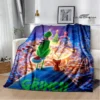 Christmas G GrinchS cartoon print blanket Warm blanket soft and comfortable home travel bed blanket picnic - The Grinch Store