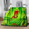 Christmas G GrinchS cartoon print blanket Warm blanket soft and comfortable home travel bed blanket picnic 25 - The Grinch Store