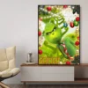 Film The G Grinch C Christmas DIY Sticky Poster Fancy Wall Sticker for Living Room Bar 1 - The Grinch Store