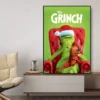 Film The G Grinch C Christmas DIY Sticky Poster Fancy Wall Sticker for Living Room Bar 9 - The Grinch Store