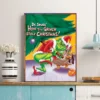 Film The G Grinch C Christmas DIY Sticky Poster Whitepaper Prints Posters Artwork Vintage Decorative Painting 12 - The Grinch Store