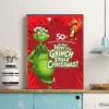 Film The G Grinch C Christmas DIY Sticky Poster Whitepaper Prints Posters Artwork Vintage Decorative Painting 15 - The Grinch Store