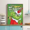 Film The G Grinch C Christmas DIY Sticky Poster Whitepaper Prints Posters Artwork Vintage Decorative Painting 16 - The Grinch Store
