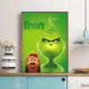 Film The G Grinch C Christmas DIY Sticky Poster Whitepaper Prints Posters Artwork Vintage Decorative Painting 18 - The Grinch Store